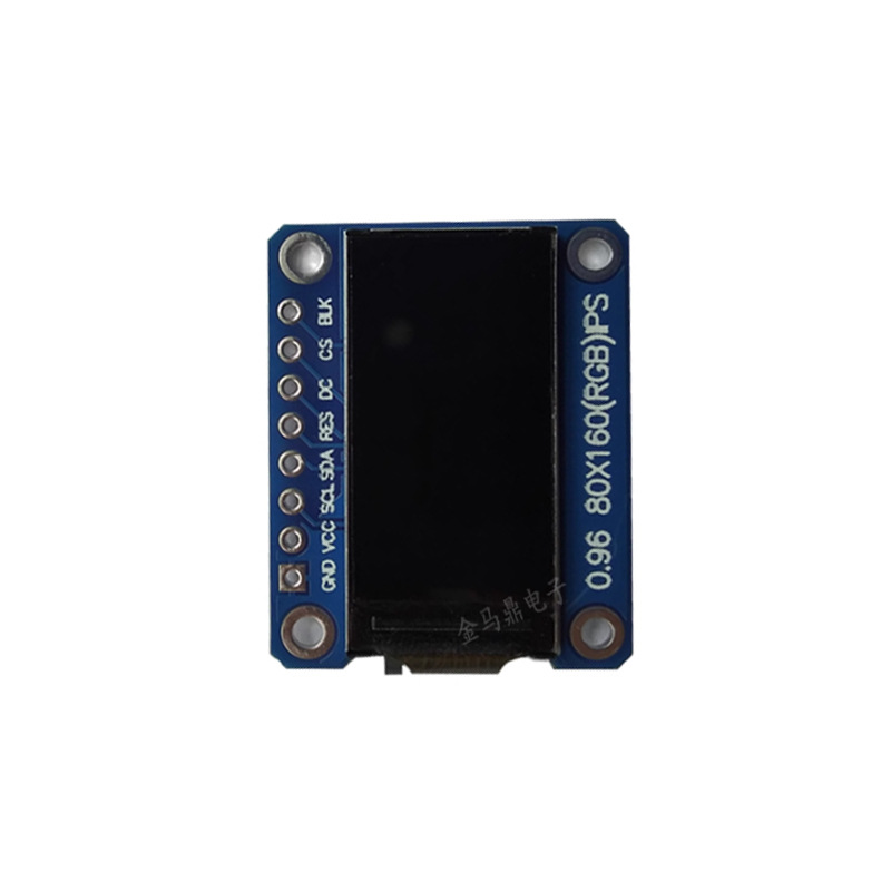 0.96inch Tft Display Module Ips Lcd Screen 0.96inch St7735 Driver 80*160 Resolution Lcd