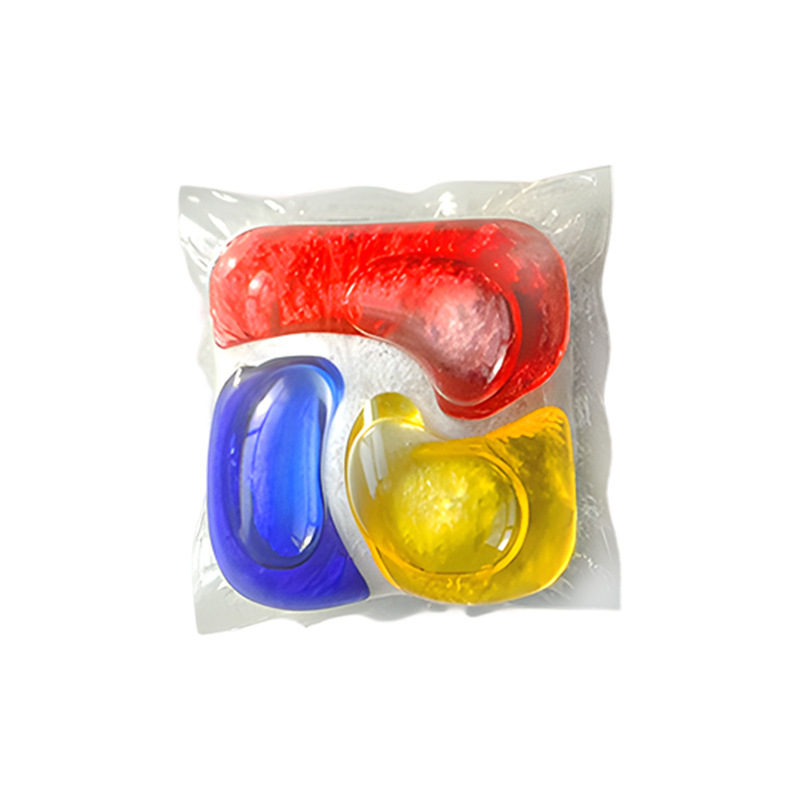 Mangniu Dishwashing Beads Four-Chamber Powder Liquid Mixed Dishwashing Powder Decontamination and Sterilization Dishwashing Block Dishwashing Beads Manufacturer Wholesale