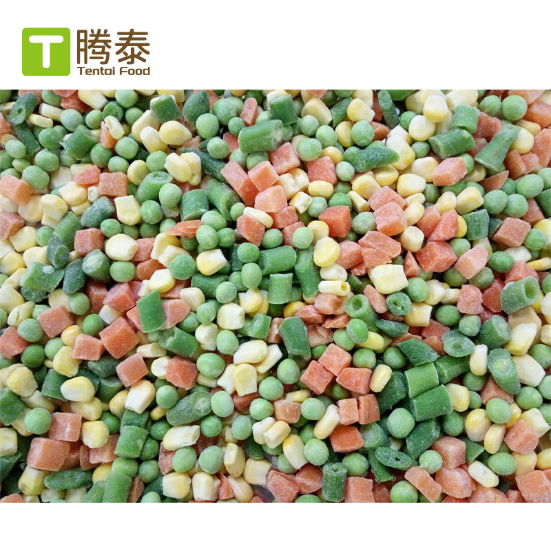 Large Batch of Spot Factory Direct Supply of Quick-Frozen Mixed Vegetables Chinese and Western Style Frozen Mixed Vegetables