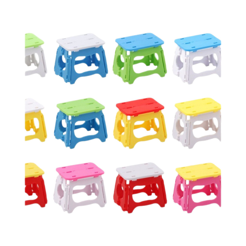 Miniature Artificial Foldableing Stool, Cute Shape, Doll House Prop Model, Kidsren's Scene Mini Ornaments