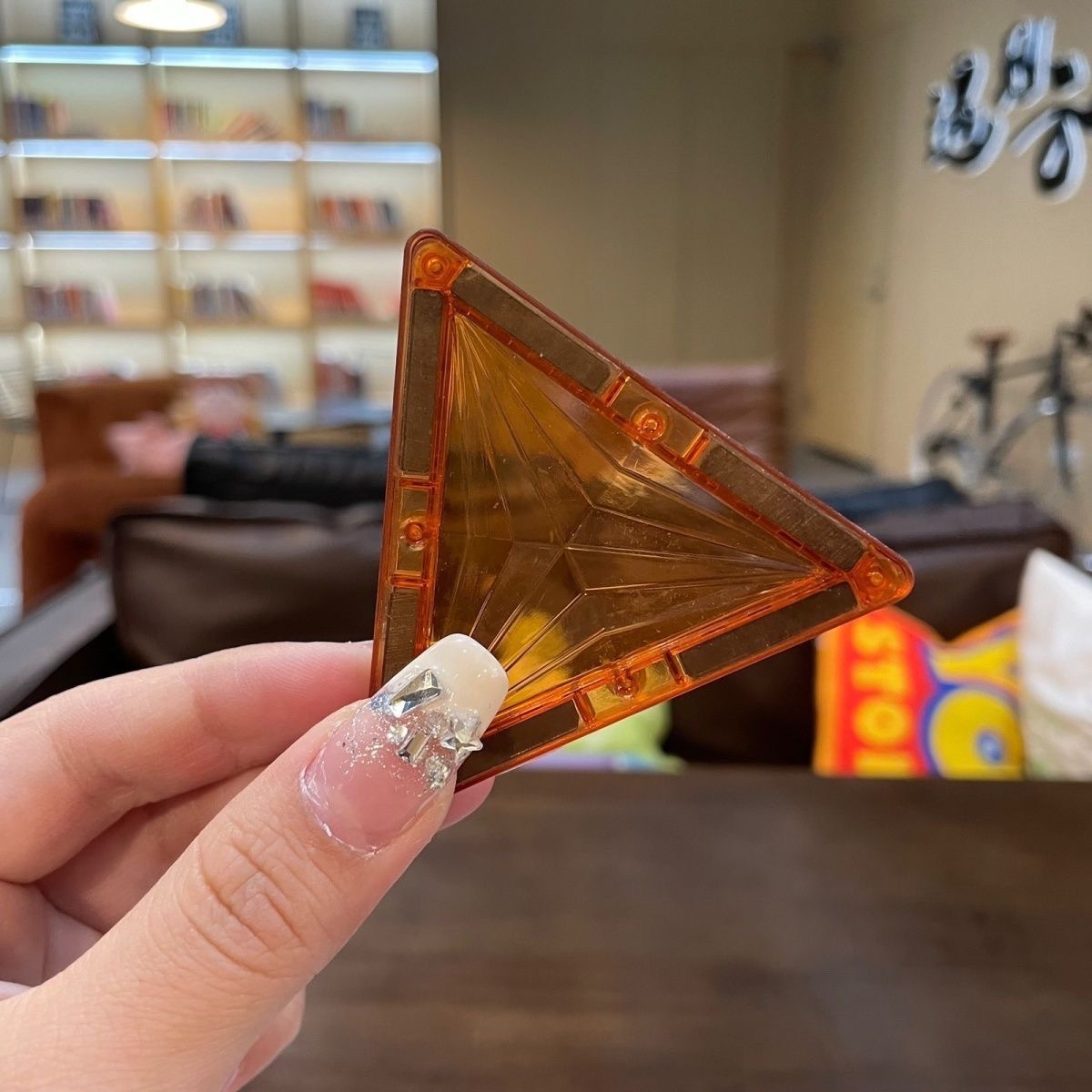 Nature Magnetic Tablets Square Refill Loose Tablets Color Window Magnetic Tablets Boys Girls Children's Educational Toys