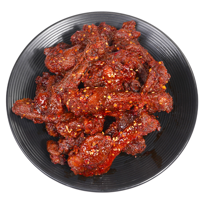 Fresh short sauced spicy spicy duck wing root marinated snack