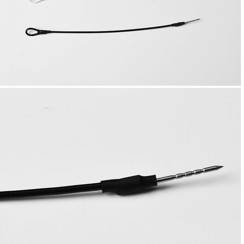 Supermarket Anti-theft Wire Rope Clothing Clothing Store Magnetic Buckle Matching Strap Shopping Mall Shoes and Hats Leather Anti-theft Label Protection Rope