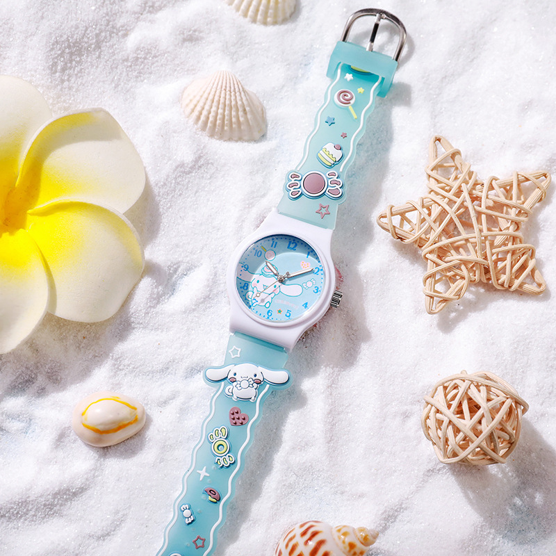 New Cute Cartoon Children's Watch Jelly Primary School Student Watch Quartz Watch Boy Girl Gift