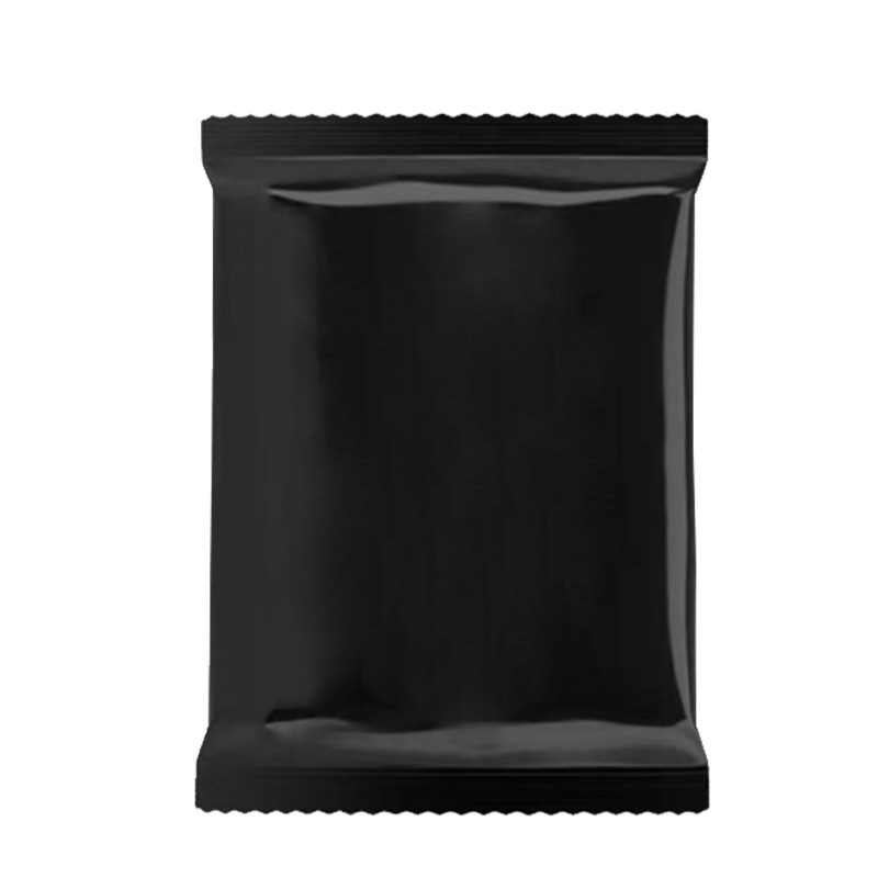 E-Commerce bag-free washing powder 200g small bag washing powder small bag disposable black film molding