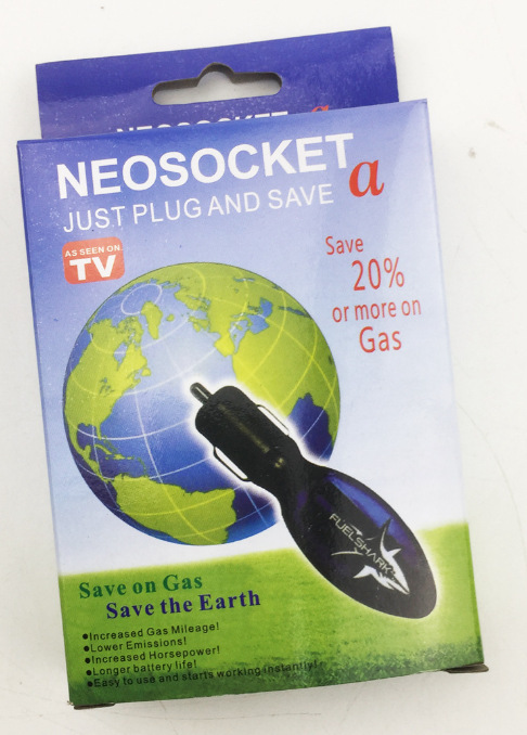 Neosocket экономитель топлива для автомобилей, российский 12V, зеленый экономитель топлива