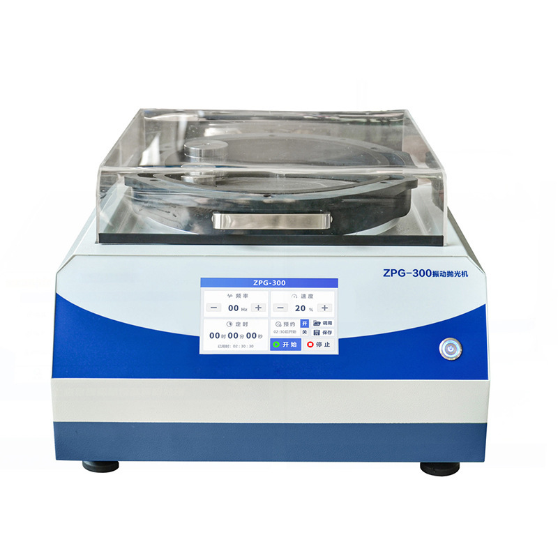 Metallographic Vibration Polishing Machine Zpg-300 Grinding Physical Vibration Ebsd Fully Automatic Sample Grinding and Polishing Machine Single Disc