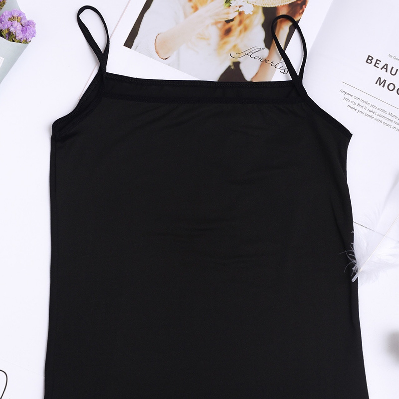[10 PCs] milk silk camisole women's summer bottoming shirt Women's versatile collar casual small sling wholesale