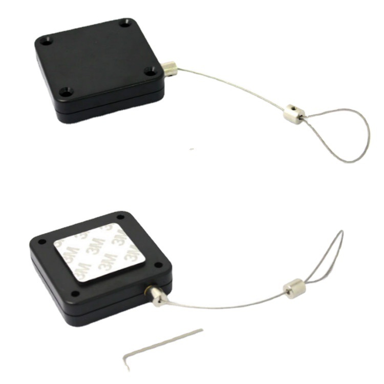 Automatic retractable anti-theft cable box VR cable take-up wire rope automatic retractable strong wire rope lock