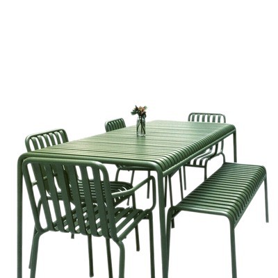 Modern Outdoor Leisure Tables and Chairs Courtyard Simple Balcony Small Tables and Chairs Iron Outdoor Open-Air Table and Chair Set Combination