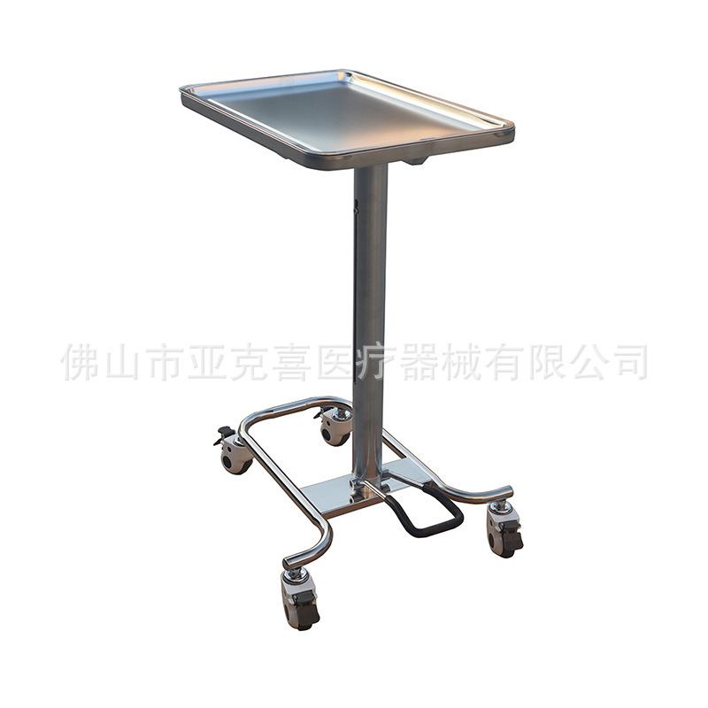 Factory Direct Sales 304 Steel Pallet Rack Nursing Cart Surgical Treatment Cart Hospital Hydraulic Lift Surgical Pallet Cart