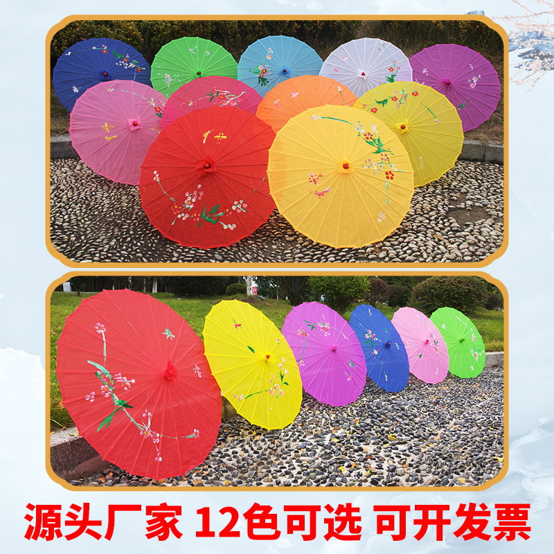 Прямые оптовые масляные бумажные зонтики антикварный декоративный зонтик потолочный танцевальный зонтик ханфу подиум фотопроп зонтик художественный зонтик