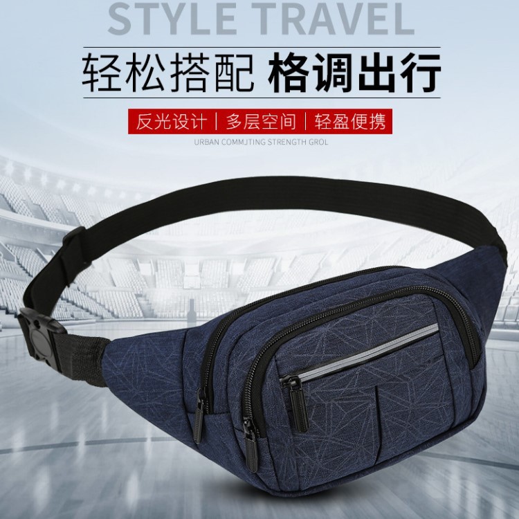 Новая большая поясная сумка для мужчин и женщин, сумка для покупок, спортивная, для мобильного телефона, оптовая продажа
