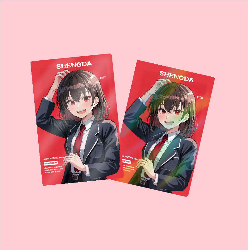 Borderless Color Paper Allows the Anime World to Take Root in the Palm of Your Hand! Mounting Paper Version