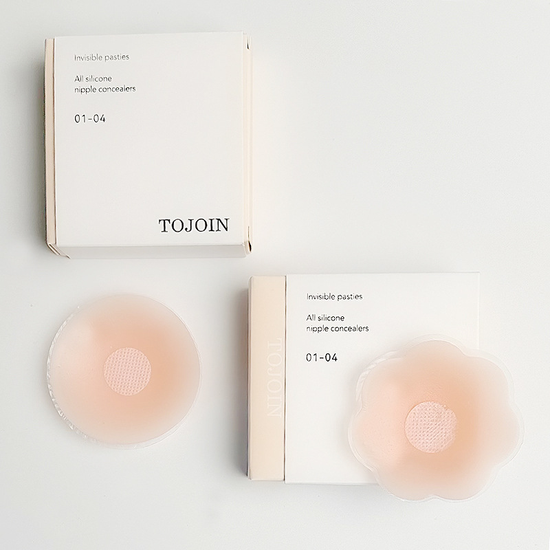 Chest Sticker Silicone Anti-running Breast Sticker Breast Sticker Nipple Sticker Invisible Bra Anti-bump Breast Sticker Ultra-thin Breast Sticker