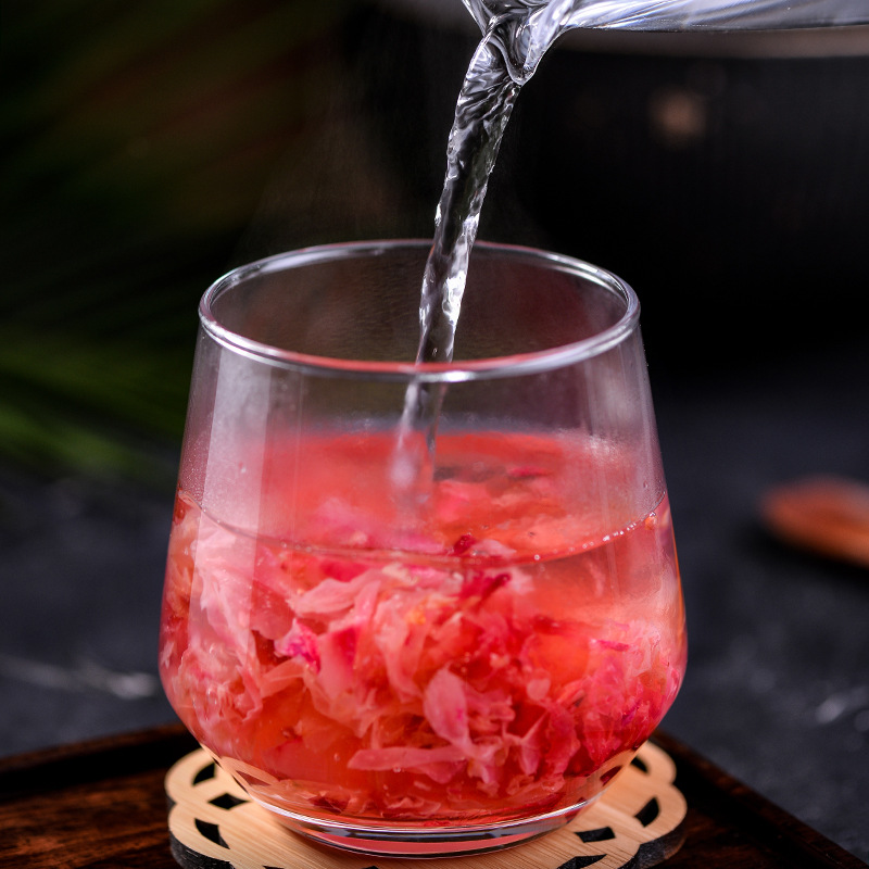 Yunnan Rose Jam Rose Flower Filling Bowl Cake Jam Ice Powder Baking Ingredients Without Preservatives