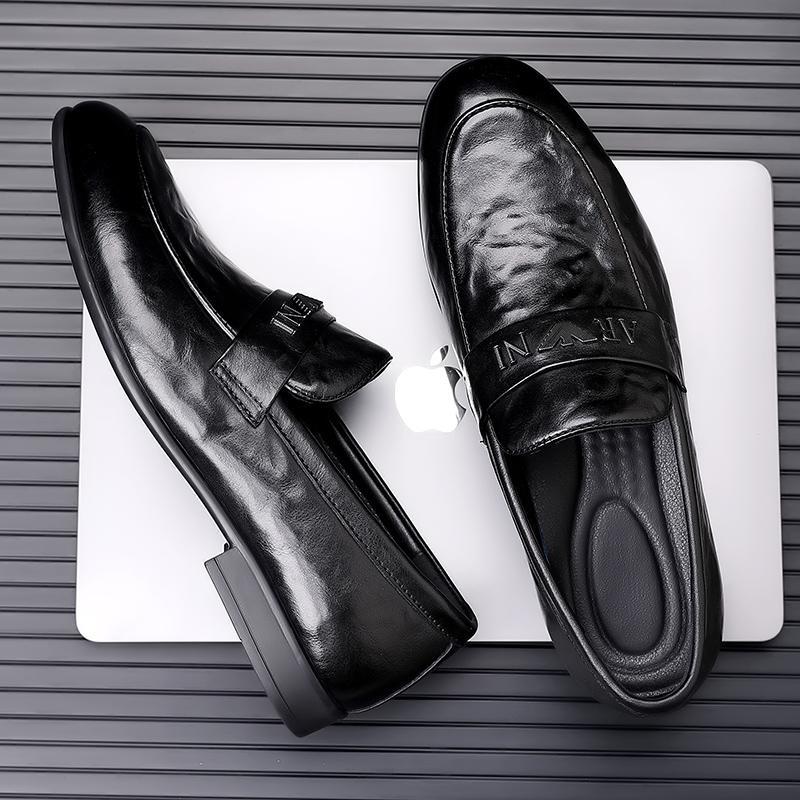 New Style Casual Shoes ★ Business British Leather Shoes, Loafers, Small Leather Shoes