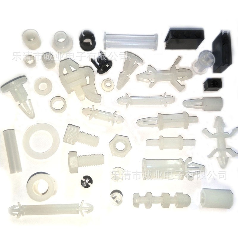 Aircraft head isolation column PC board support column rivet flat bottom spacer column circuit board bracket nylon hexagonal column stud