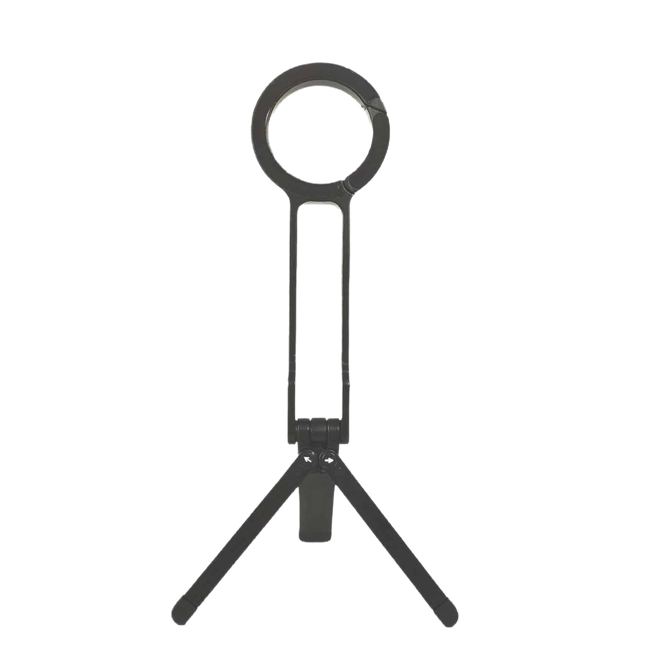 Carabiner Mobile Phone Magnetic Mobile Phone Holder Multi-Functional Foldableable Photo Live Broadcast Portable Desktop Mobile Phone Tripod