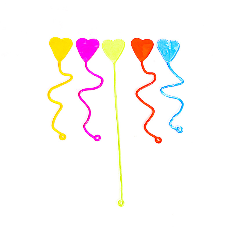 Cross-border supply children's sticky small toys sticky Palm wholesale stall soft glue ring-free love sticky hand wholesale