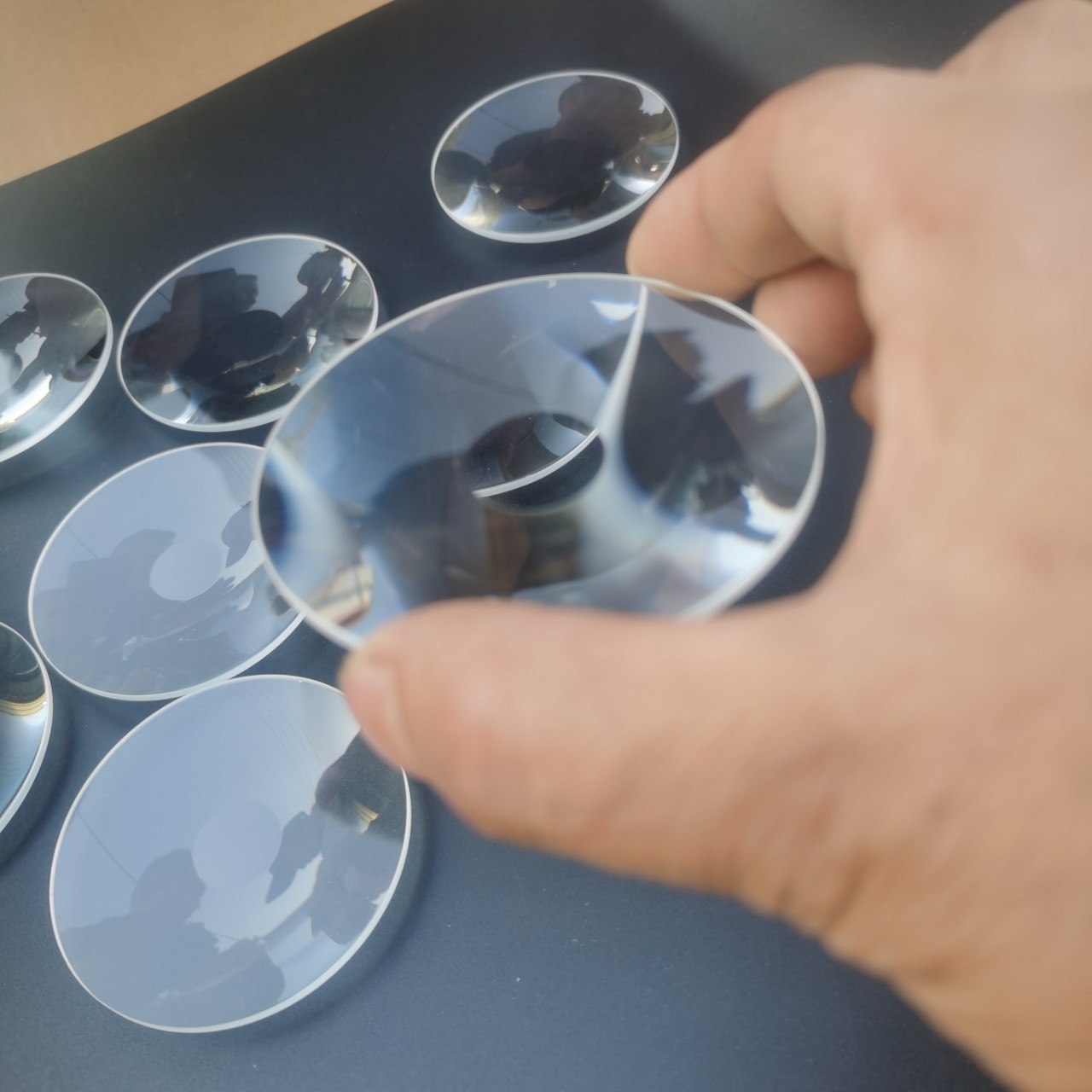 Colorless Optical Lens Window Piece Optical Instrument Filter Led Light Glass Filter K9 High Temperature Resistant Color Filter