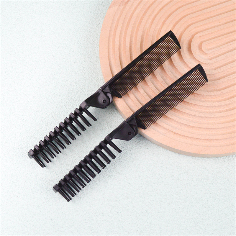 Одноразовый складной гребень для гостиниц, портативные домашние принадлежности, оптовая продажа
