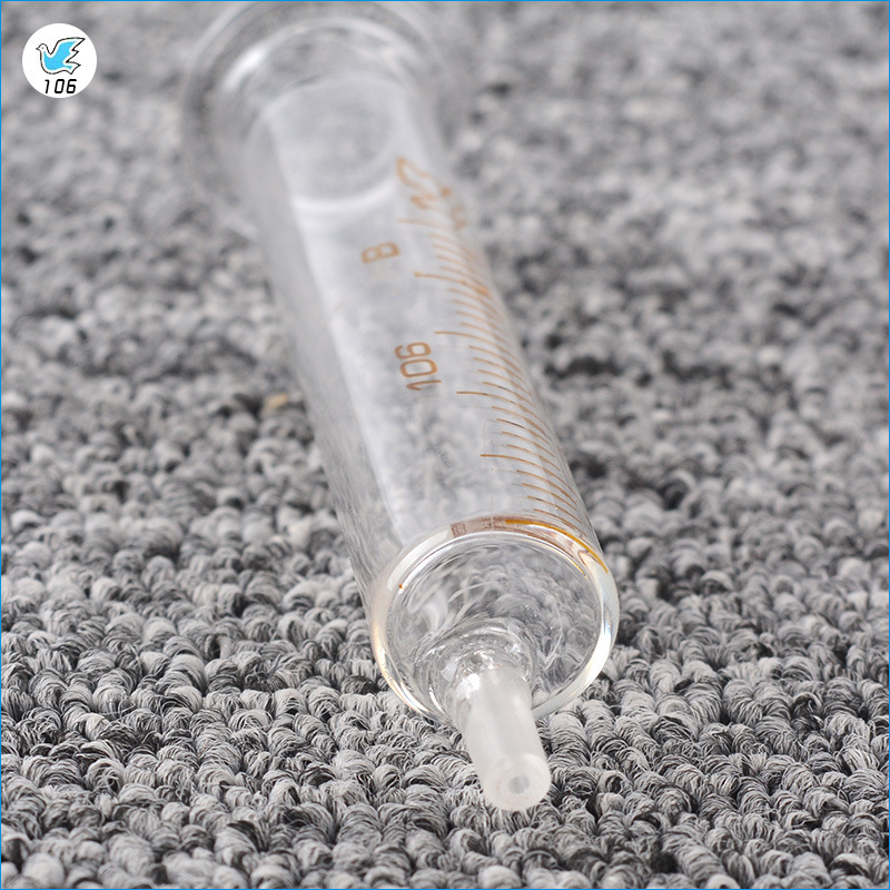 Pigeon Brand All-Glass Syringe Dispensing Syringe Experimental Household Syringe 5ml Glass Syringe Enema