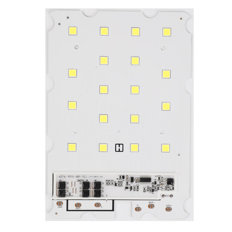 7070 Solar Street Light Module Light Source Board Saber Small Size Pwm/Mppt Dual Scheme Private Mold Lens