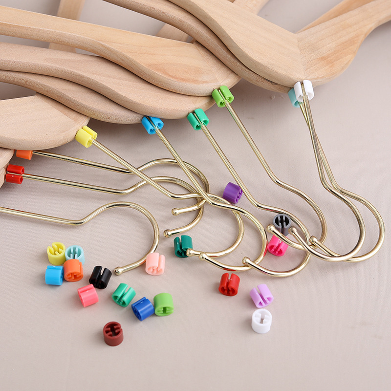 Cross-border color non-printing size buckle clothing size circle a total of 21 colors optional manufacturers can be labeled