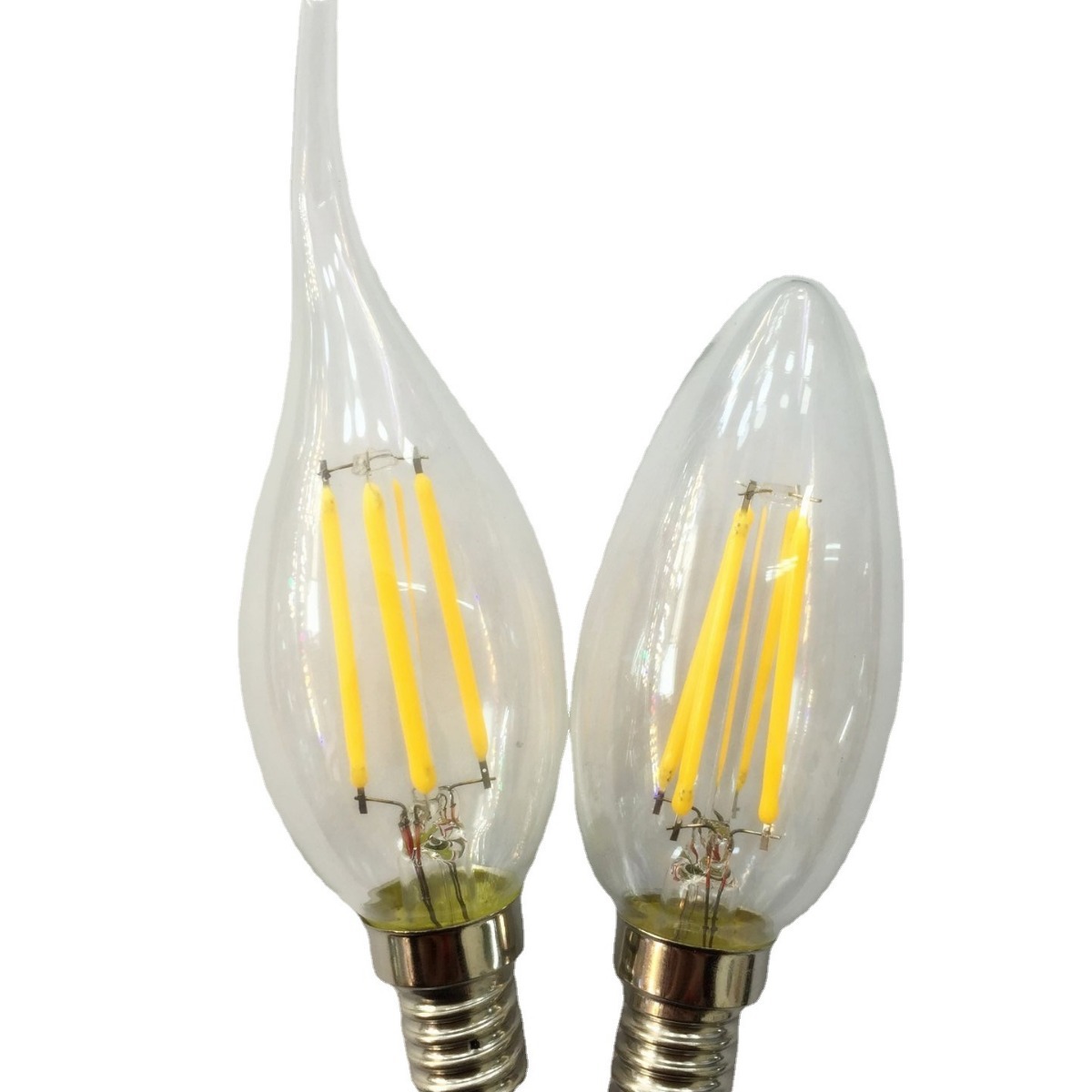 LED filament bulb imitation tungsten bulb Edison sharp bubble pull tail Bubble 360 degree light 2W4W6W E14 E27