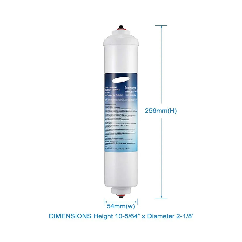 Da29-10105J Refrigerator Water Filter Element Cross-Border Dropshipping Water Purifier Filter Element Activated Carbon Rod