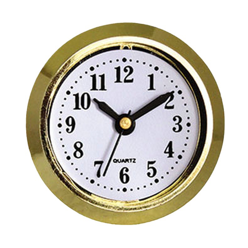 Производители производят 50 мм бронзовые метры головки встроенных металлических часов круглые встроенные часы