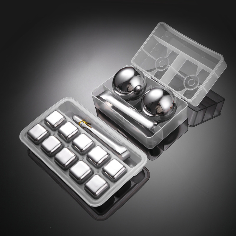 304 нержавеющая сталь блок льда домашний перерабатываемый быстро замороженный металл лед зерно пиво виски лед камень вина