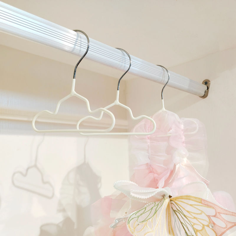 Thickened Plastic-Coated Non-Slip Accessories Cute Pet Clothes Hanger Cat Clothes Hanger Household Dog Clothes Hanger Wholesale