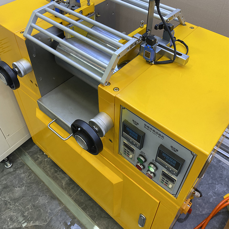 Laboratory Small Refining Machine 3/6/9/Inch Rubber Silicone Open Glue Refining Machine Double Roller Refining Machine