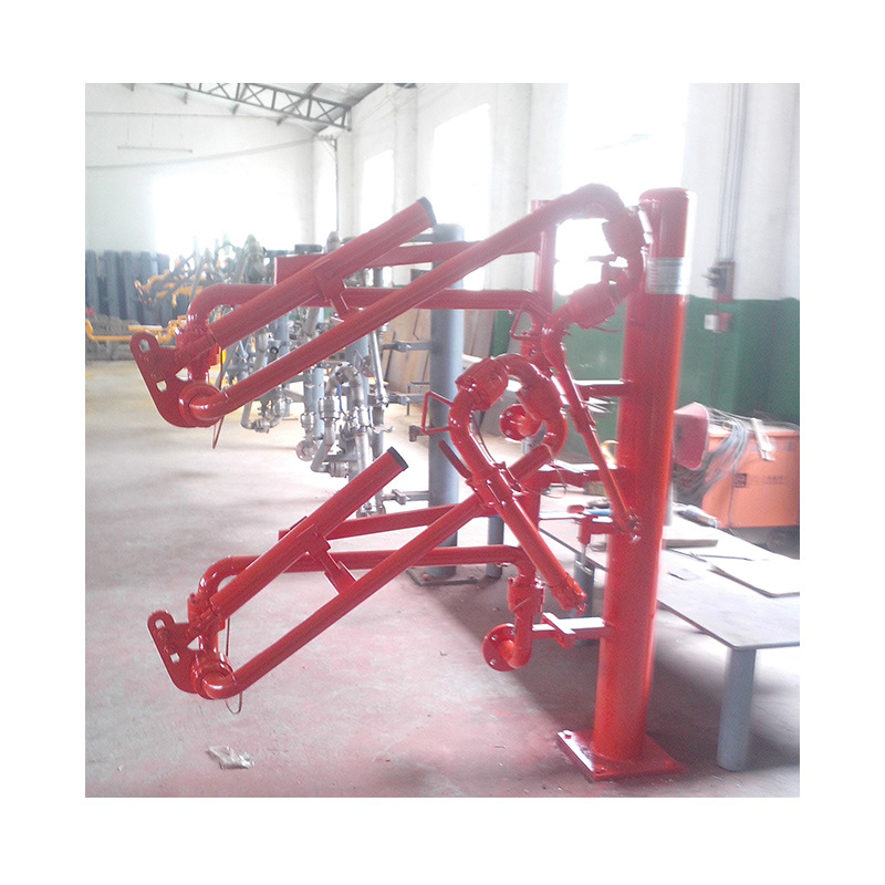 Liquid ammonia car loading crane tube bottom closed loading and unloading crane tube AL2543 stainless steel crane tube