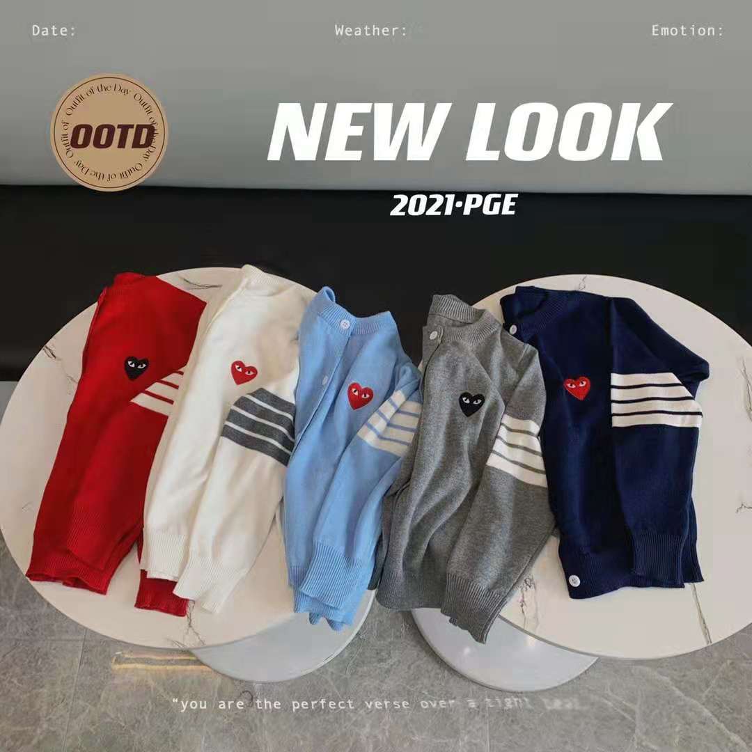 2022 New Fashion Brand Knitted Cardigan for Boys and Girls