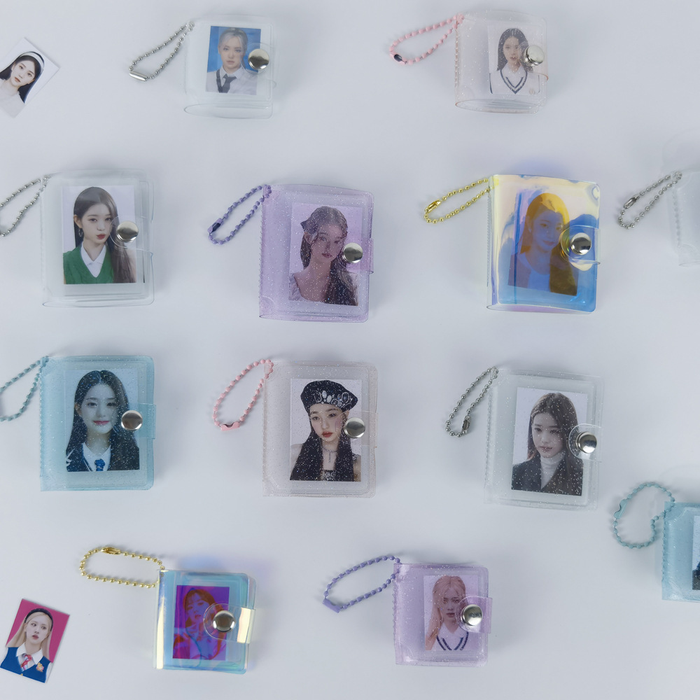 Новый мини-фотоальбом на ключе с местом для фотографий 1 дюйм 2 дюйма креативный фотоальбом