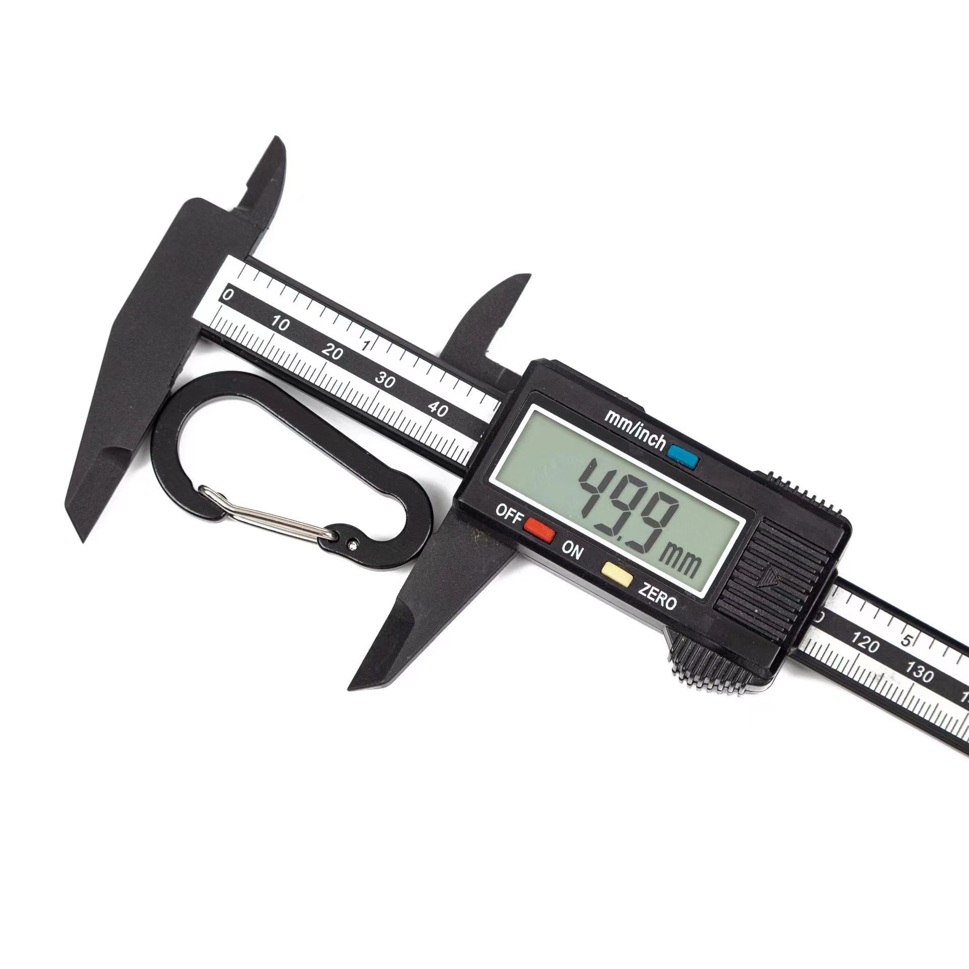 Carabiner No. 5 Flattened Steel Wire Gourd Carabiner Special-shaped Fully Flat Aluminum Alloy Carabiner S-shaped Spring Hook