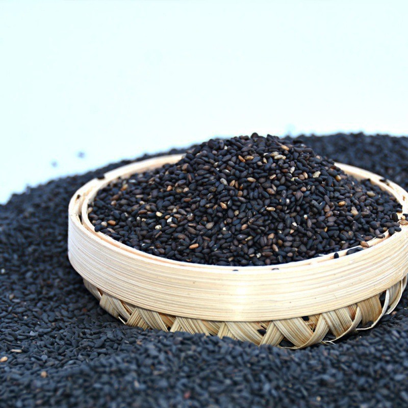 Black Sesame Grain Edible Cooked Black Sesame 500g Fried Sesame and Black Sesame Instant Clean-Free Wholesale Package