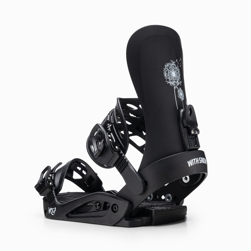 WS veneer holder Traditional snowboard holder Aluminum back curved high back plate Rugged