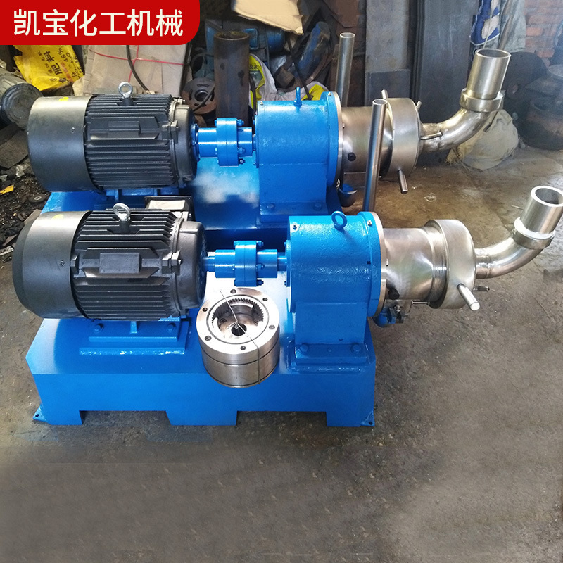 Крупный измельчитель асфальтовой коллоидной мельницы для химической эмульгации модифицированного асфальта горизонтального взрывозащищенного типа раздельного исполнения