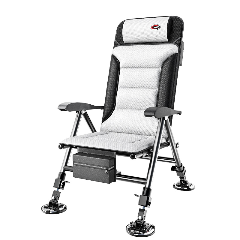 Fishing Chair Reclining Liftable European Style Fishing Chair Folding Chair Multifunctional Fishing Chair Fishing Stool Factory Wholesale