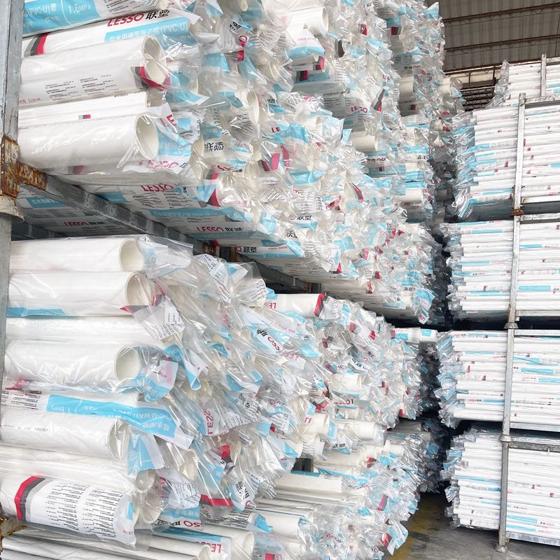 Lesso Pvc-U Water Supply Pipe (for Drinking Water) 0.63-2.5Mpa20-630Mm Water Supply Straight Pipe