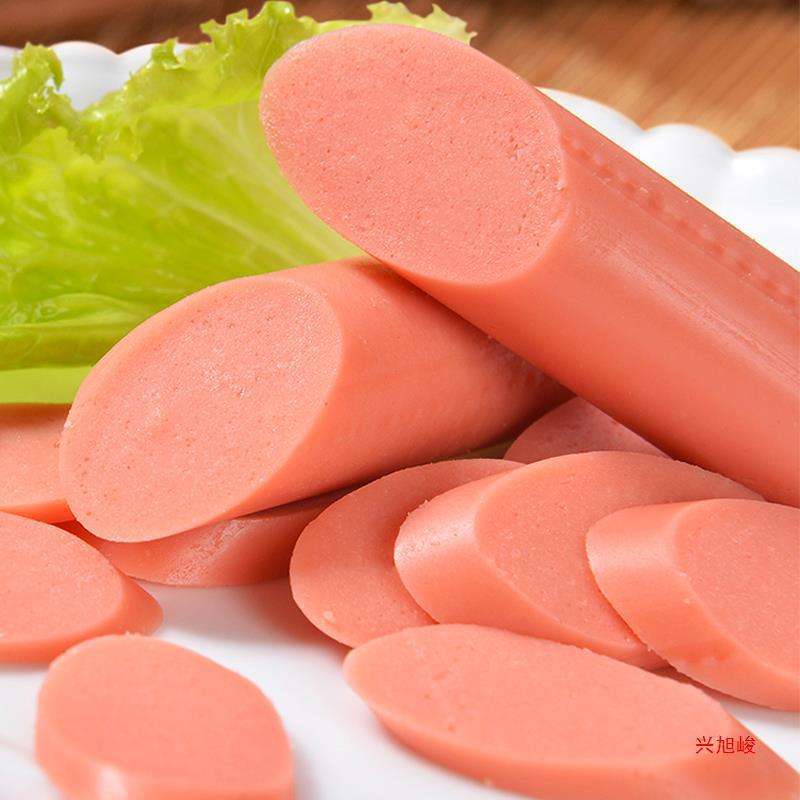 Jinluo Koukoufu 28g Ham Sausage Whole Box Wholesale Instant Noodles Fried Sausage Ready-To-Eat Night Market Barbecue Grilled Sausage Stall