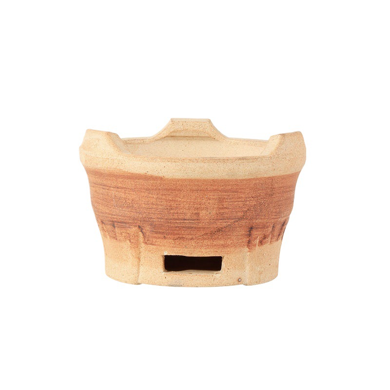 Indoor and Outdoor Charcoal Stove for Tea Brewing and Barbecue, Traditional Side Stove Charcoal Grill