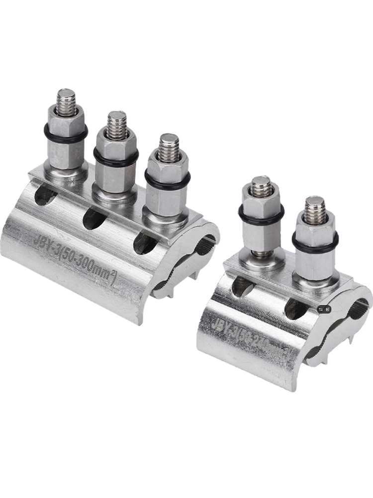 Aluminum Transition Cable Clamp T-Type High-Current Branch Line Parallel Groove Jkg Cable Clamp Special-Shaped Parallel Groove Cable Clamp Quick Branch Cable Clamp