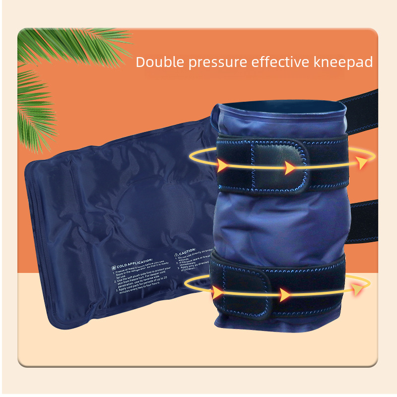 New Large Ice Straps for Cold Compress Knee Pads, Knee Pads and Leg Pads, Can Be Recycled with Hot and Cold Compress to Reduce Pain