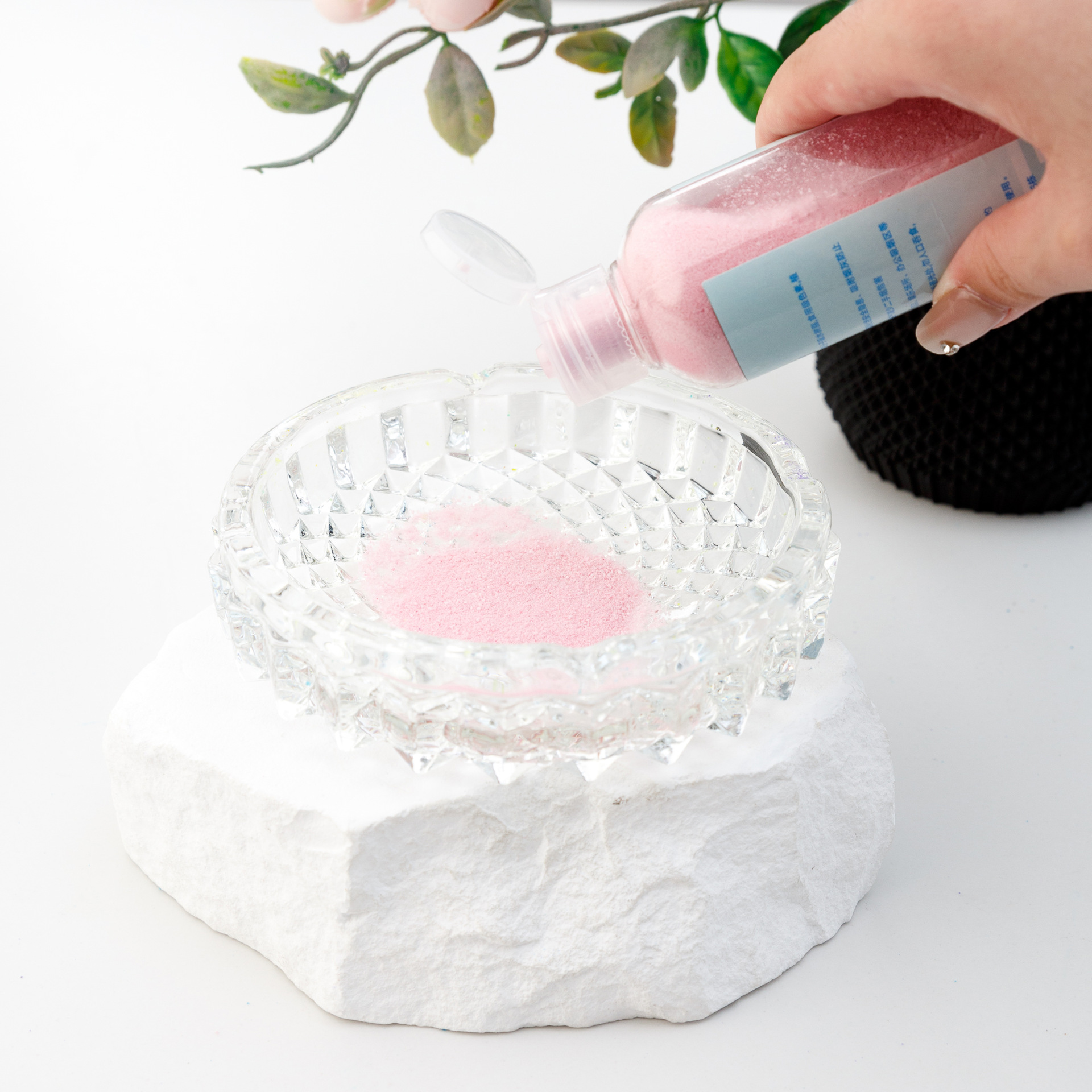 Smoke Extinguishing Sand Ashtray Cleaning Anti-Fly Ash Ash Sand Bedroom Living Room Deodorizing Artifact Bottled Ash Cleaner Fragrance