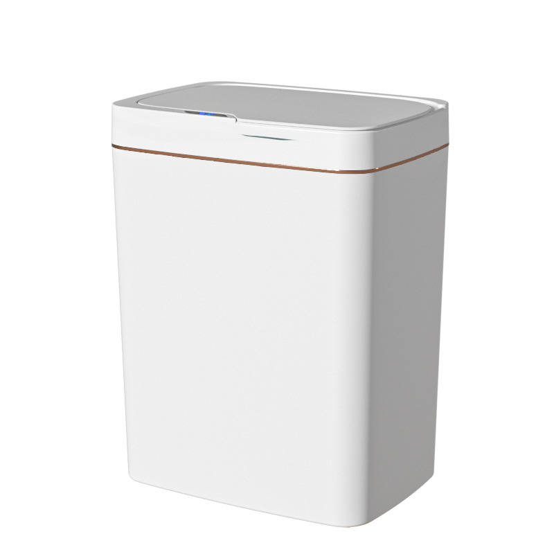Smart trash can household automatic induction trash can living room kitchen bathroom USB charging trash can batch